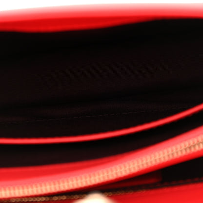 Bulgari Calfskin Serpenti Forever Shoulder Bag Red 5 of 11
