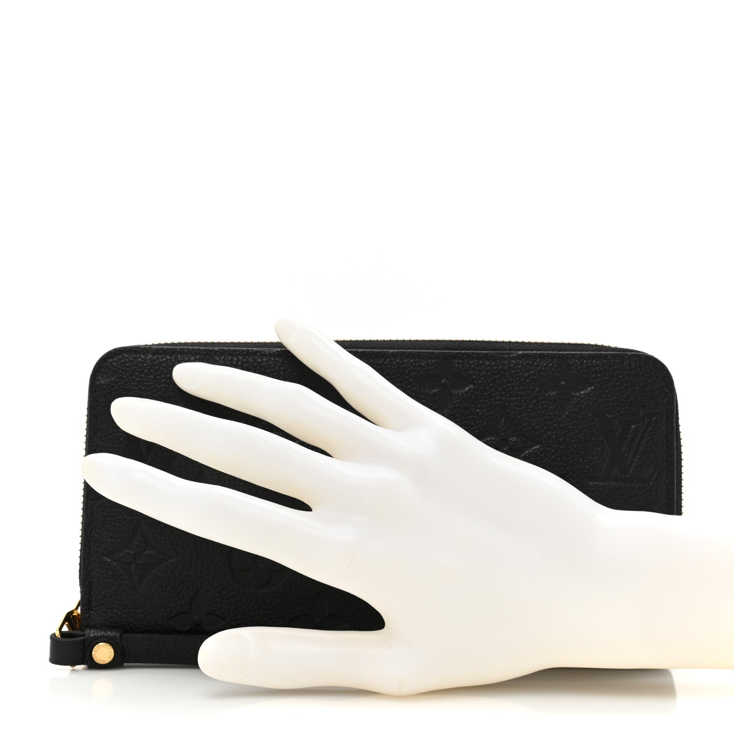 Louis Vuitton Empreinte Zippy Wallet Black 2 of 16