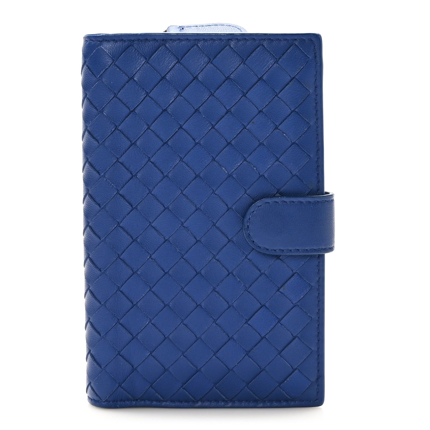 Bottega Veneta Nappa Intrecciato Continental Wallet Blue 1 of 7