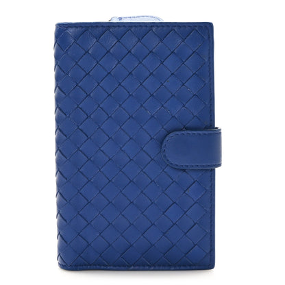 Bottega Veneta Nappa Intrecciato Continental Wallet Blue 1 of 7