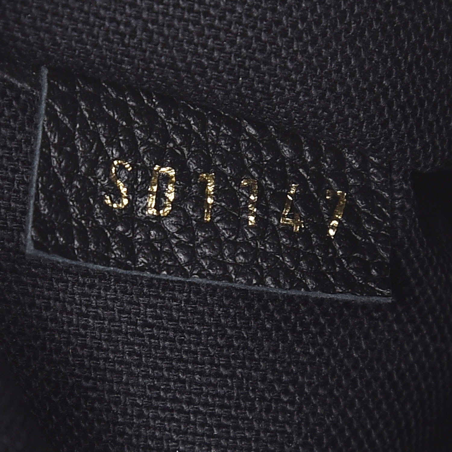 Louis Vuitton Monogram Pallas Clutch Black 7 of 9