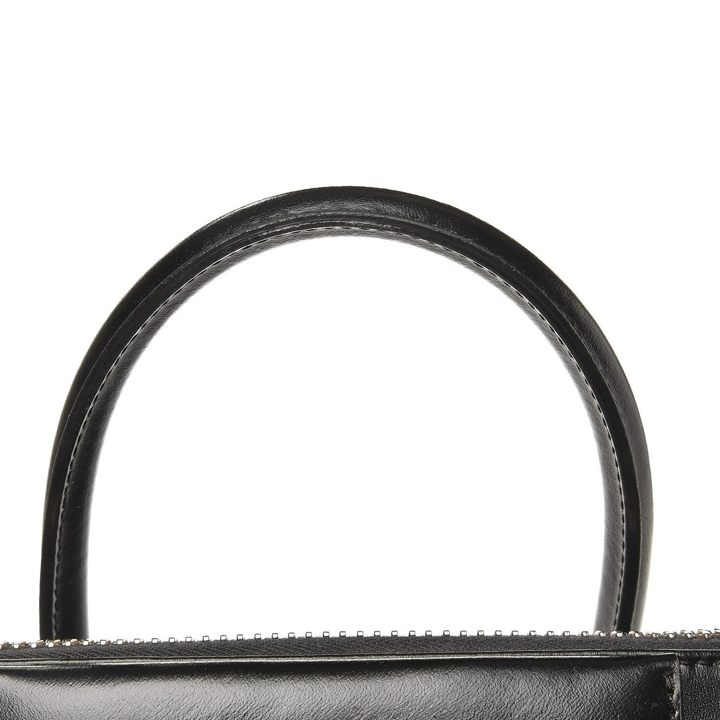 Shiny Lord Calfskin Medium Antigona Black