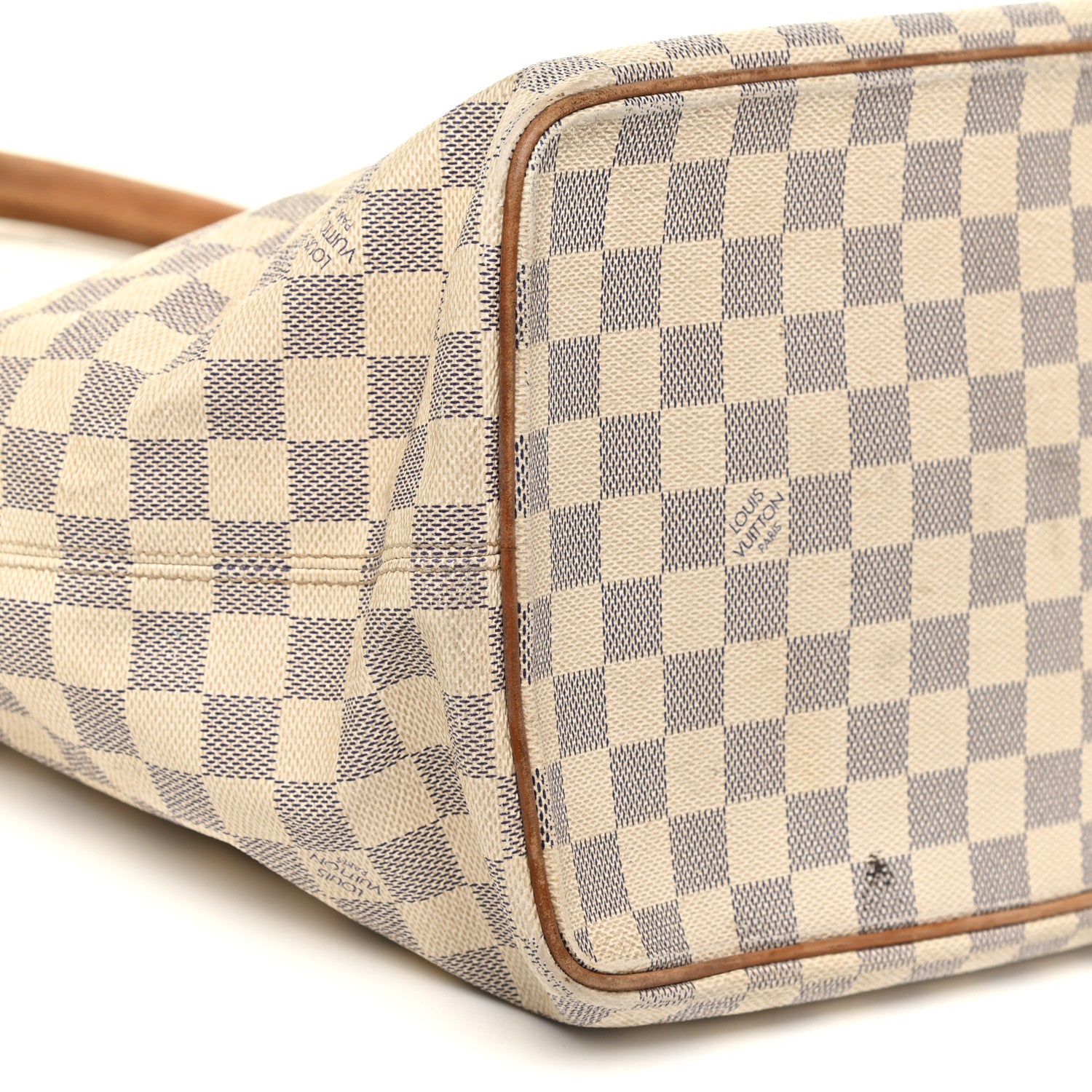 Louis Vuitton Damier Azur Saleya MM 7 of 28