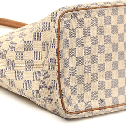 Louis Vuitton Damier Azur Saleya MM 7 of 28