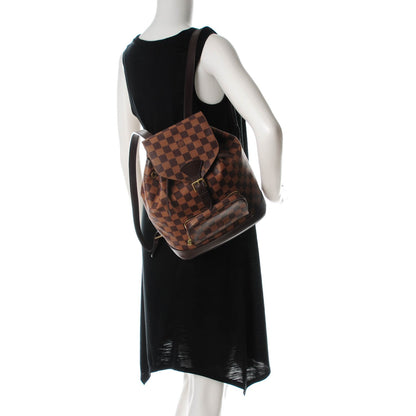 Louis Vuitton Damier Ebene Montsouris MM Backpack 2 of 8