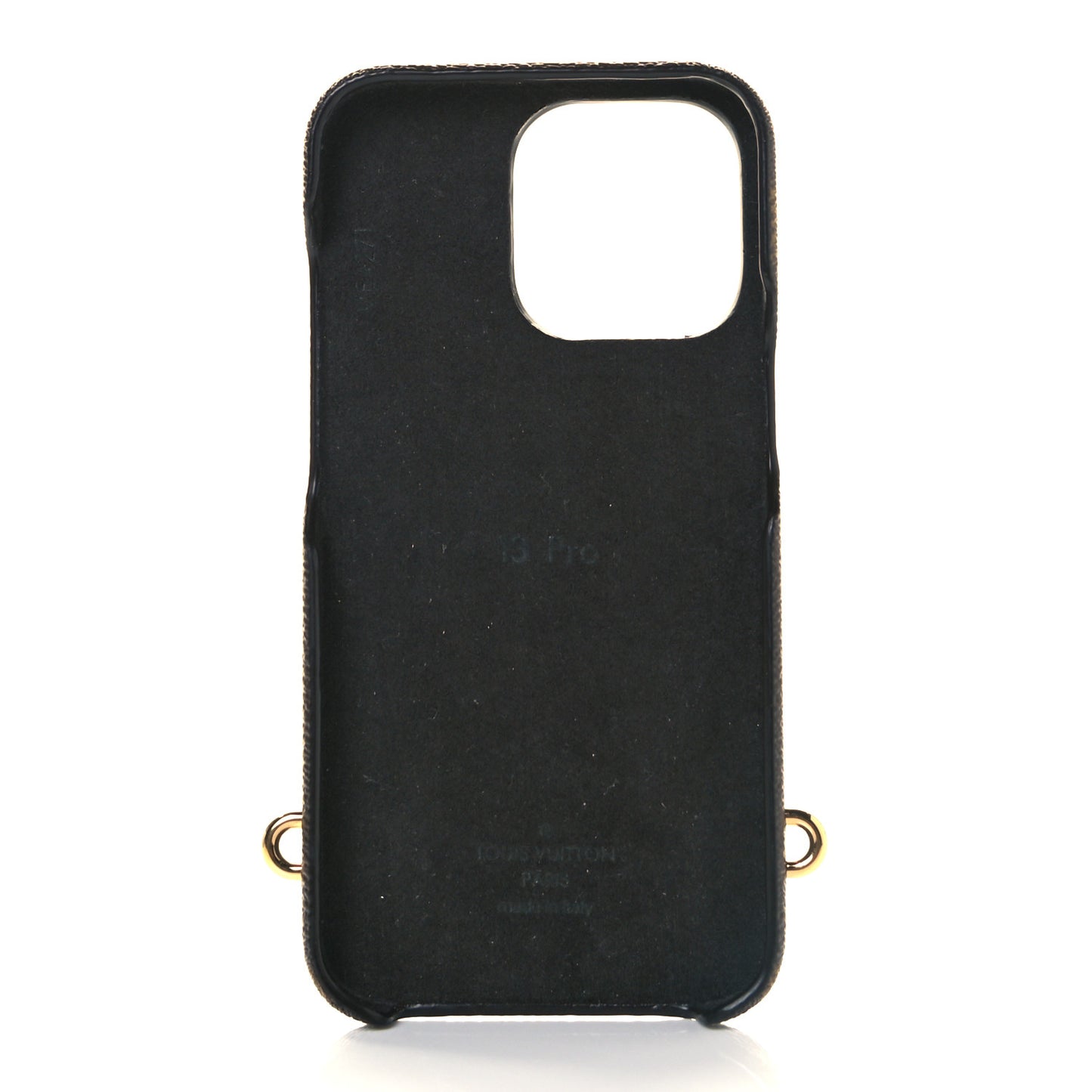 Reverse Monogram Giant iPhone 13 Pro Bumper On Strap