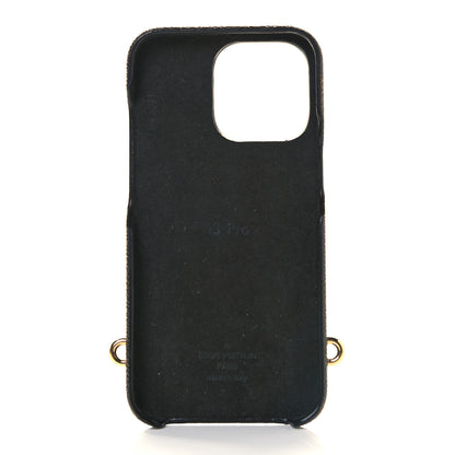 Louis Vuitton Reverse Monogram Giant iPhone 13 Pro Bumper On Strap 2 of 5