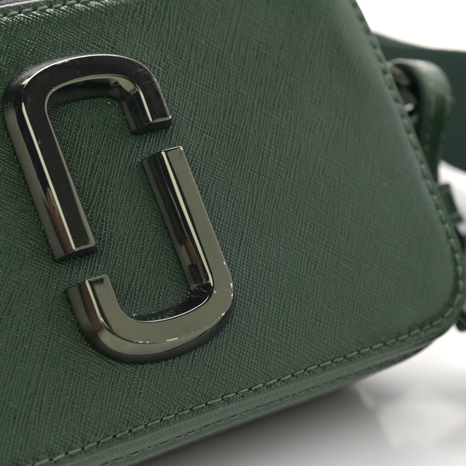 Marc Jacobs Saffiano Small Snapshot Camera Bag Olive Green 12 of 12