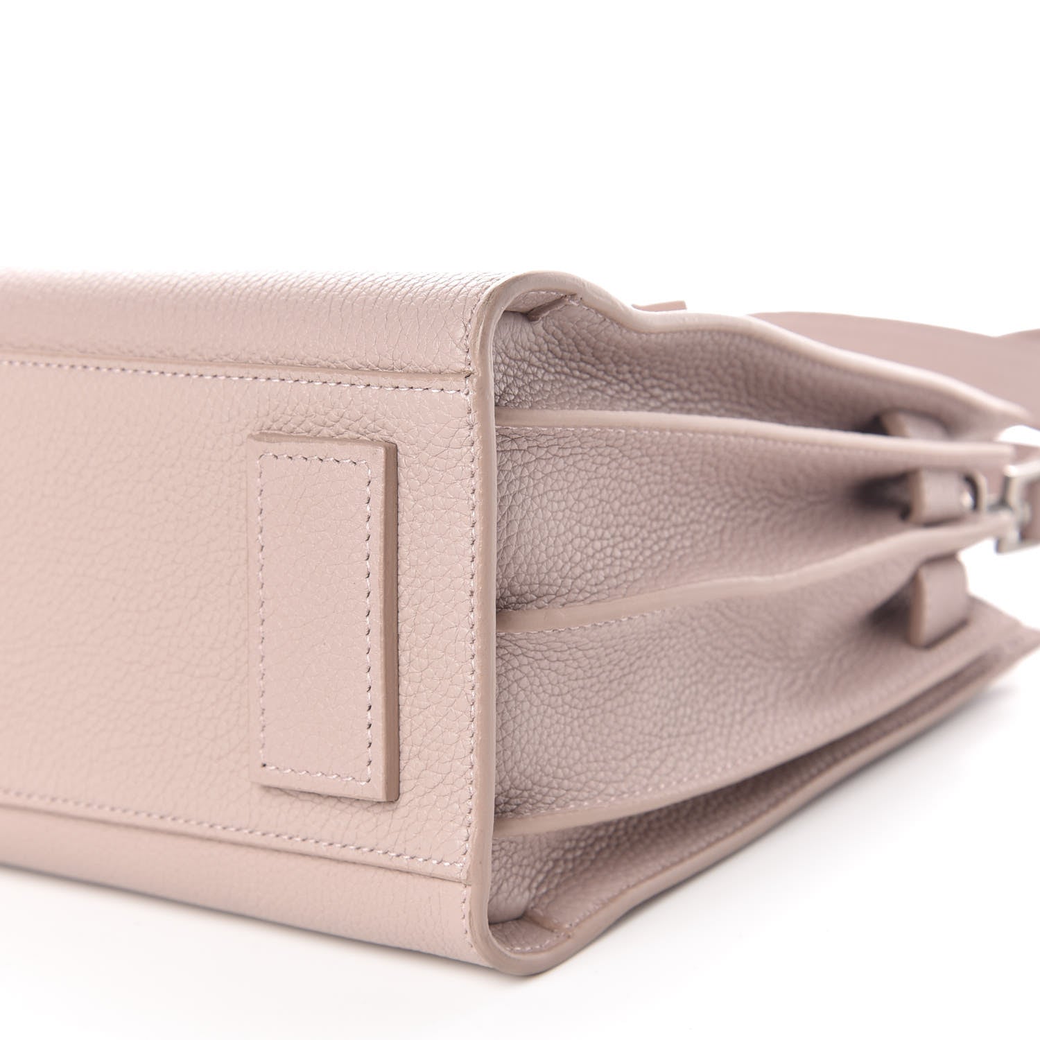 Saint Laurent Grained Calfskin Baby Sac De Jour Souple Powder Pink 7 of 11