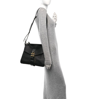 Chloe Grained Calfskin Medium Aby Day Shoulder Bag Black 2 of 10