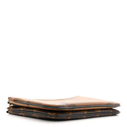 Louis Vuitton Reverse Monogram Giant Double Zip Pochette 4 of 11