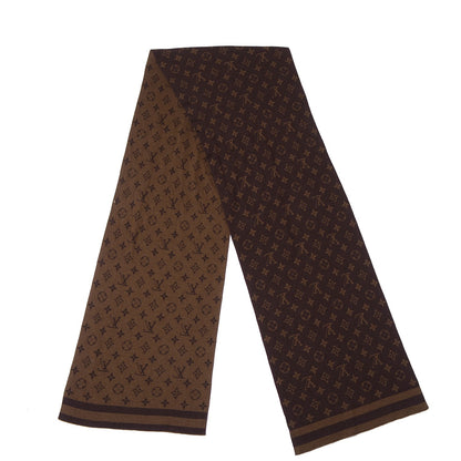 Louis Vuitton Cashmere Silk Monogram Scarf 3 of 5