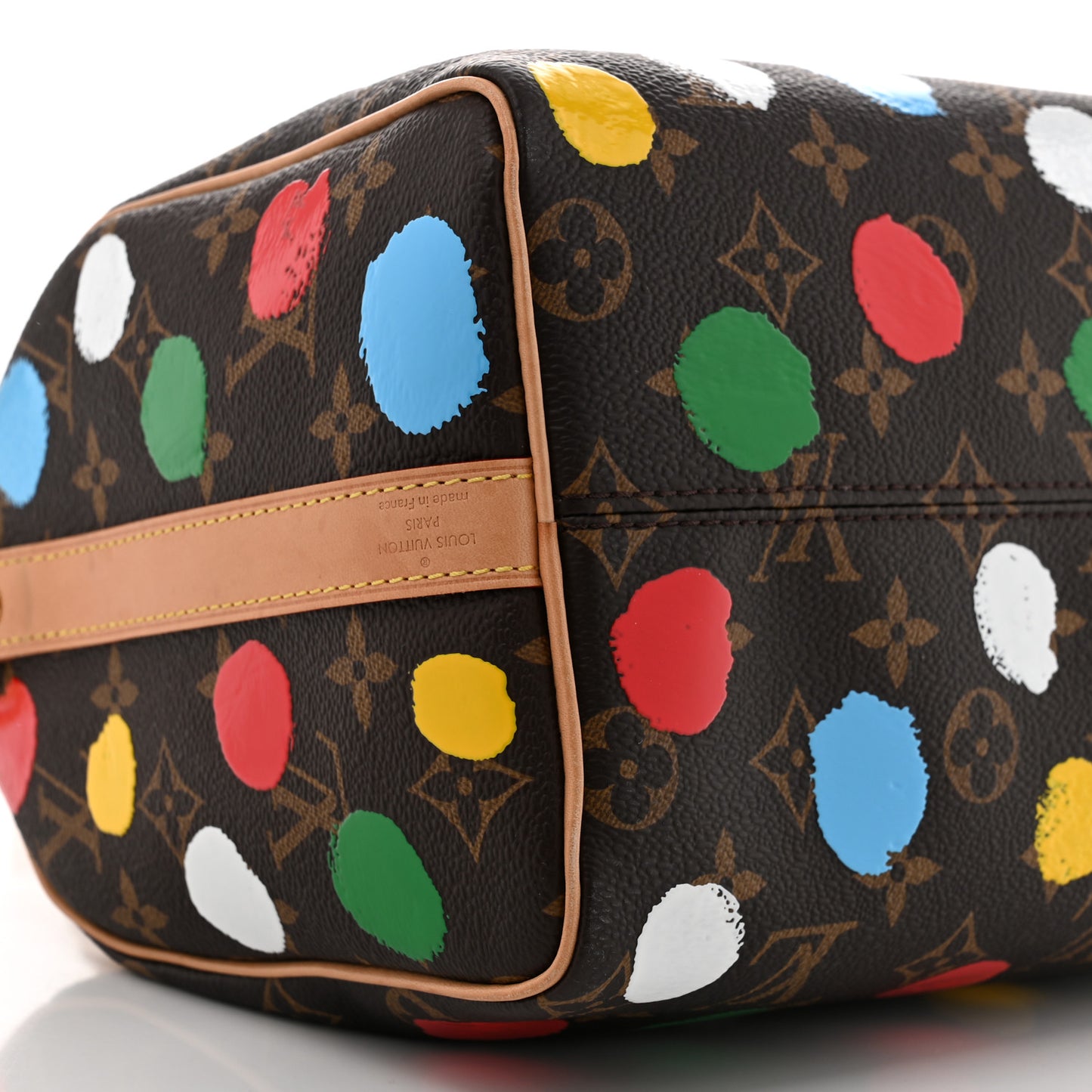 LV X YK Monogram Speedy Bandouliere 25 Multicolor