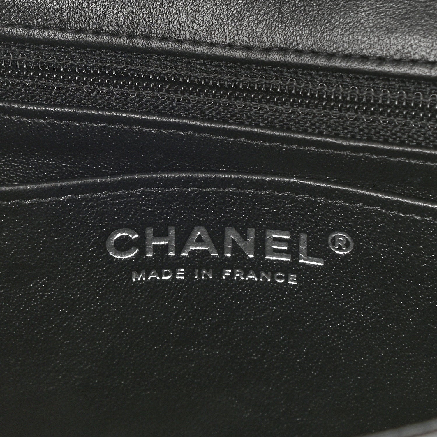 Chanel Lambskin Quilted Mini Rectangular Flap So Black 6 of 11