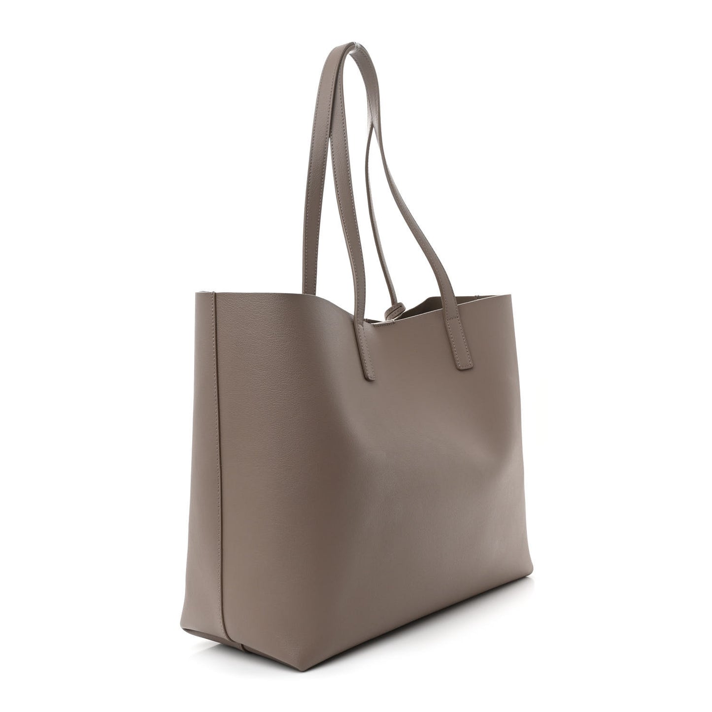 Calfskin Large Shopping Tote Mink