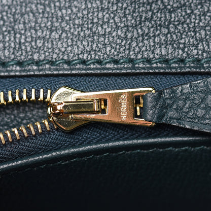 Hermes Togo Birkin 30 Vert Cypress 15 of 30