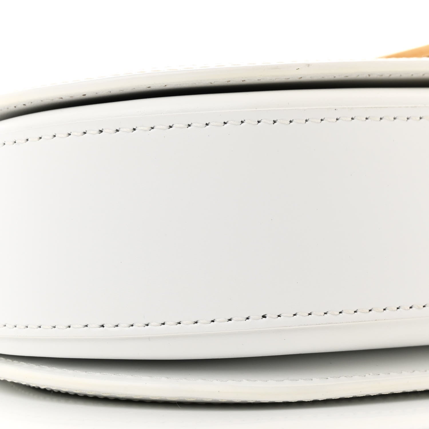 Versace Calfskin Medium Greca Goddess Shoulder Bag White 8 of 12