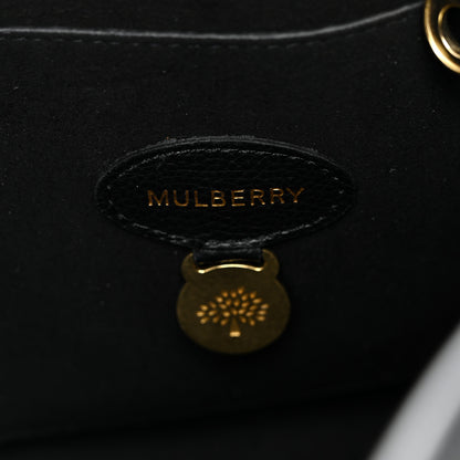 Mulberry Small Classic Grain Bayswater Black 6 of 10