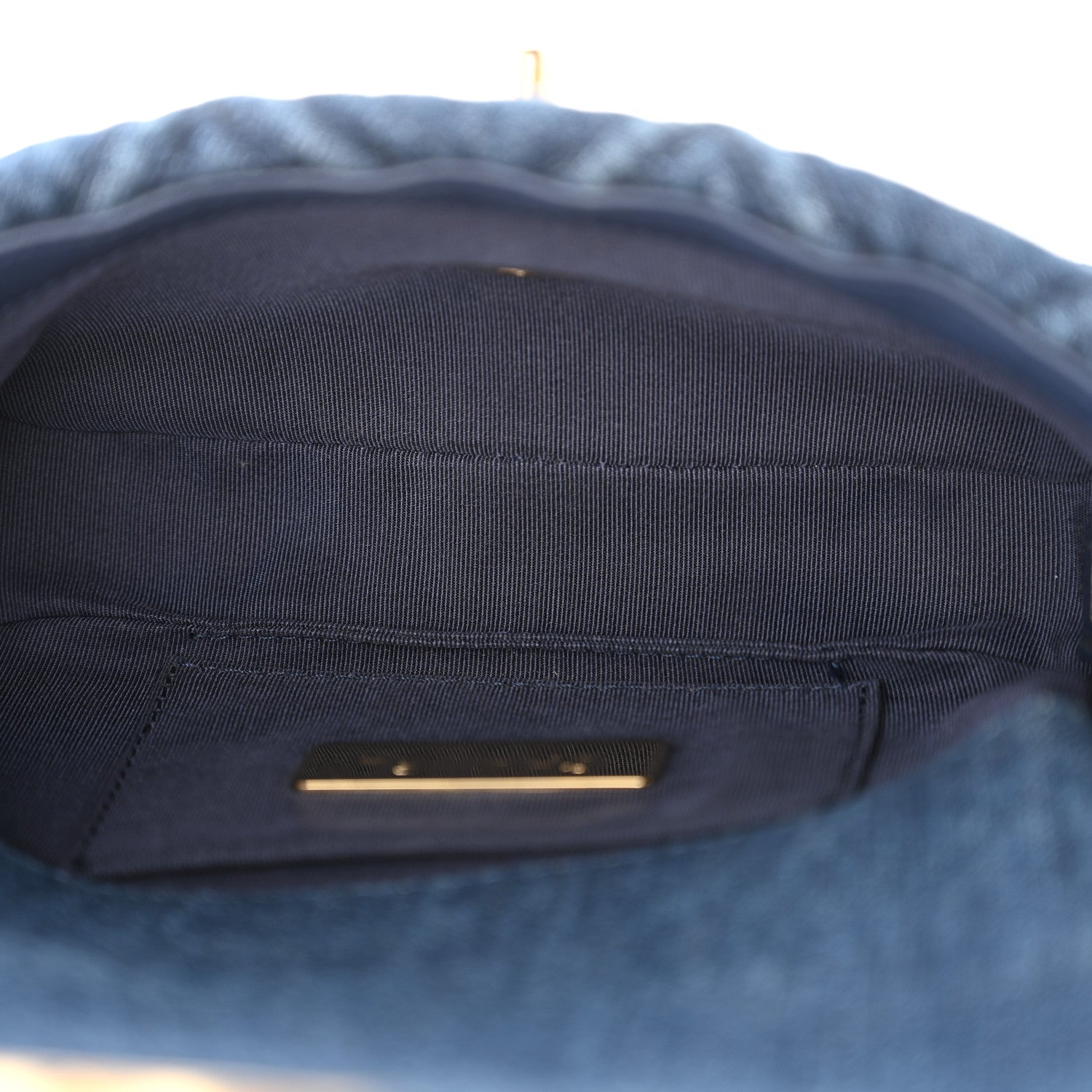 Chanel Denim Quilted Chanel 19 Waist Bag Blue 5 of 11