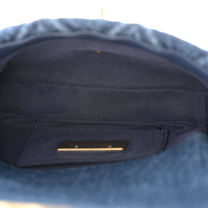 Chanel Denim Quilted Chanel 19 Waist Bag Blue 5 of 11