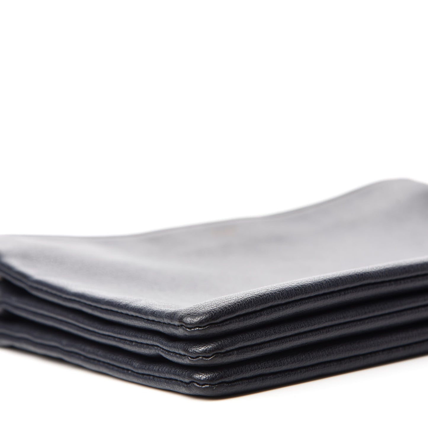 Goatskin Large Trio Crossbody Bag Dark Blue