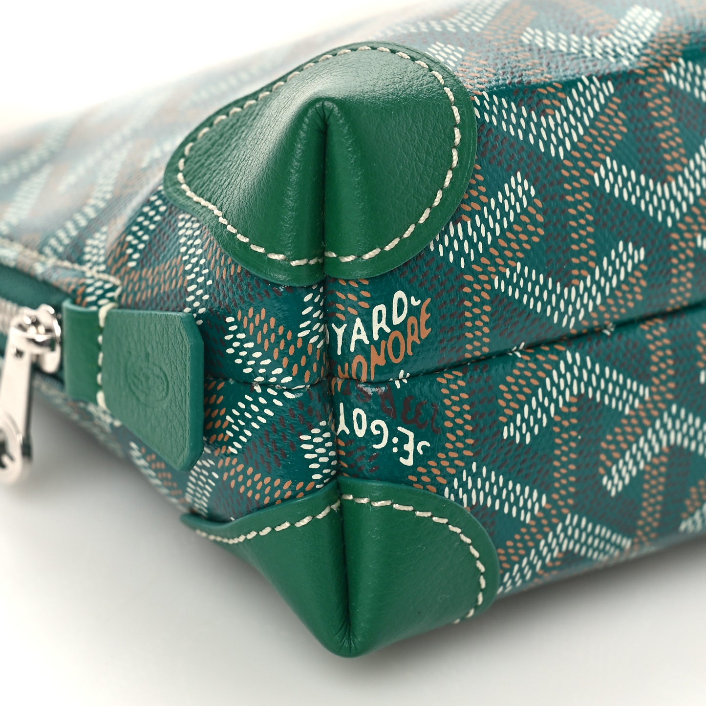 Goyardine Vendome Toiletry Pouch Green