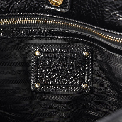 Prada Vernice Shopping Tote Black 7 of 8