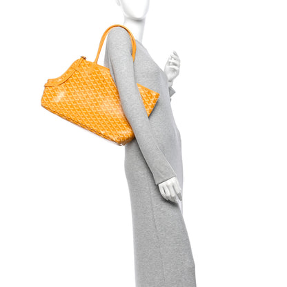 Goyard Goyardin Chien Gris Pet Carrier Yellow 2 of 10