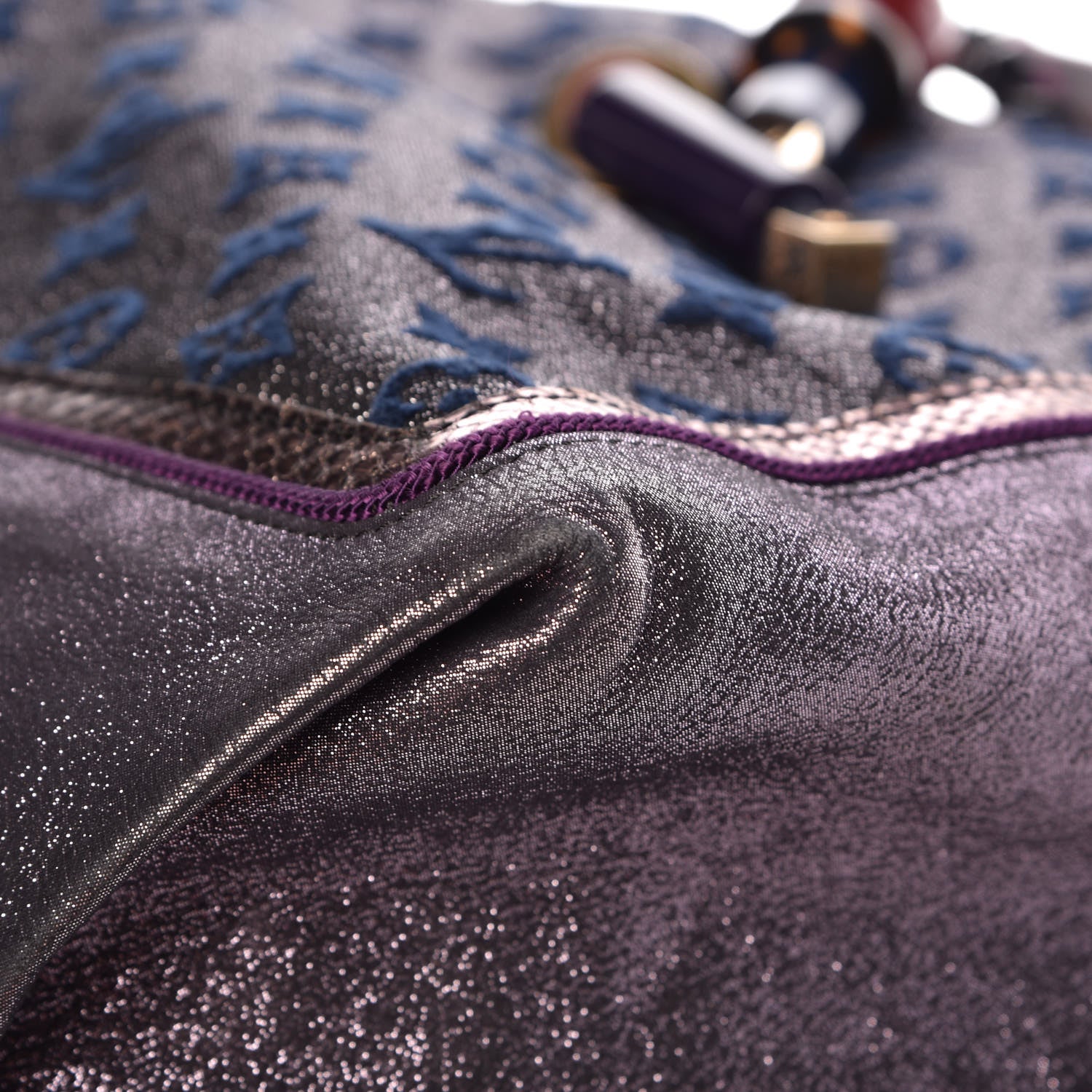 Louis Vuitton Monogram Lurex Bluebird 9 of 10