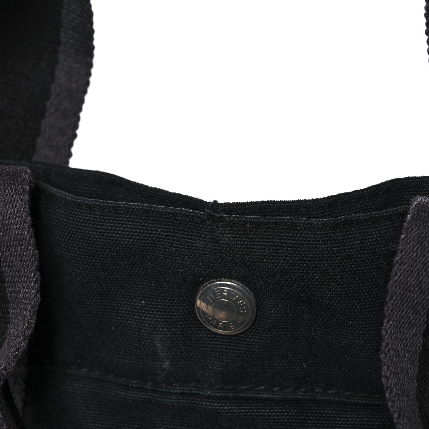 Hermes Canvas Fourre Tout MM Black 13 of 14