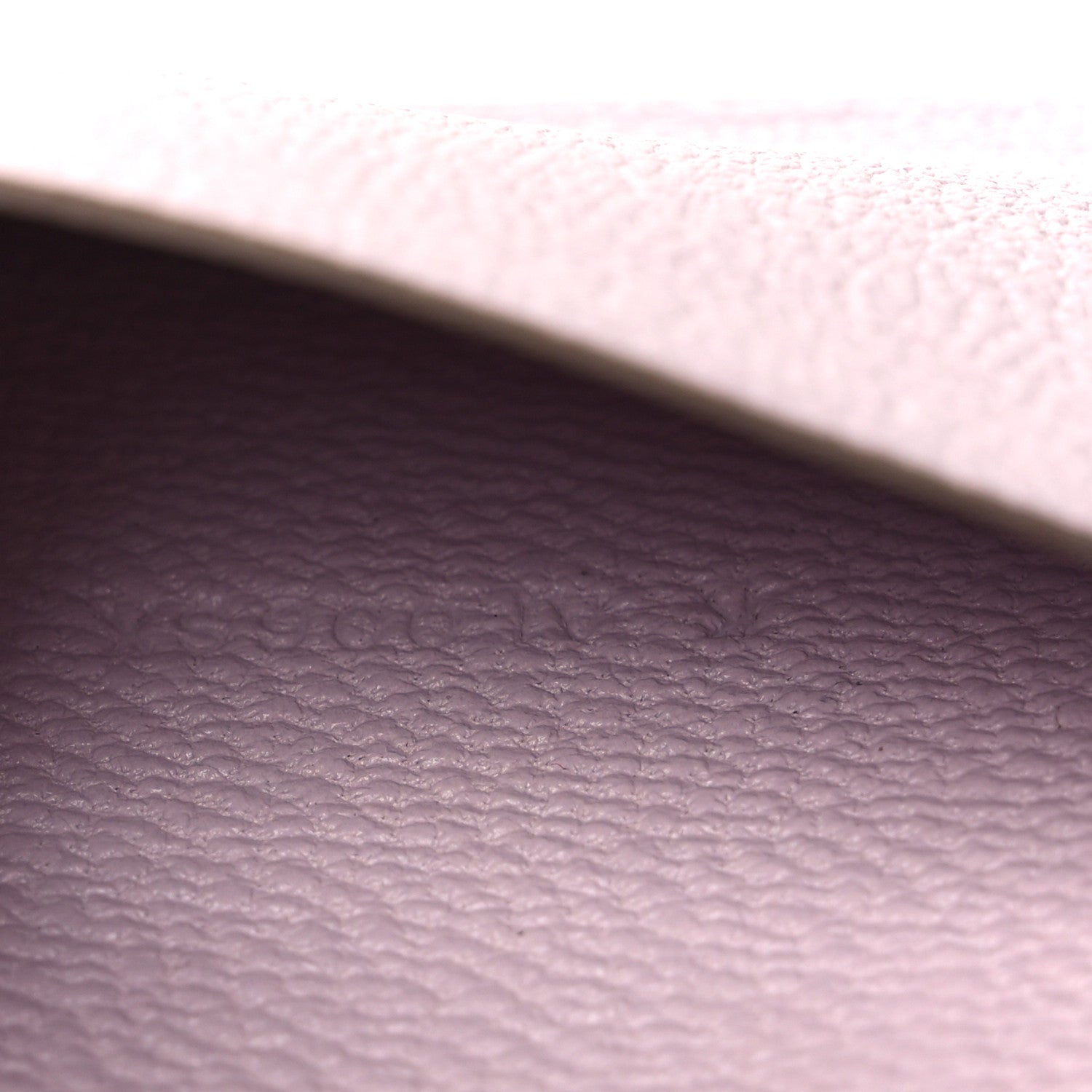 Hermes Chevre Mysore Bearn Card Holder Wallet Mauve Pale 7 of 9