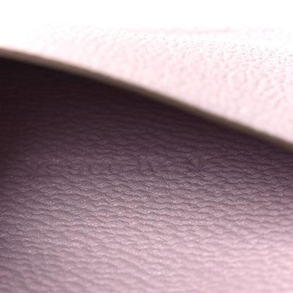 Hermes Chevre Mysore Bearn Card Holder Wallet Mauve Pale 7 of 9
