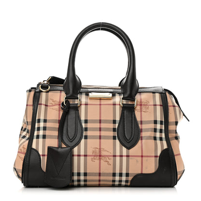 Burberry Haymarket Check Small Gladstone Black 1 of 17