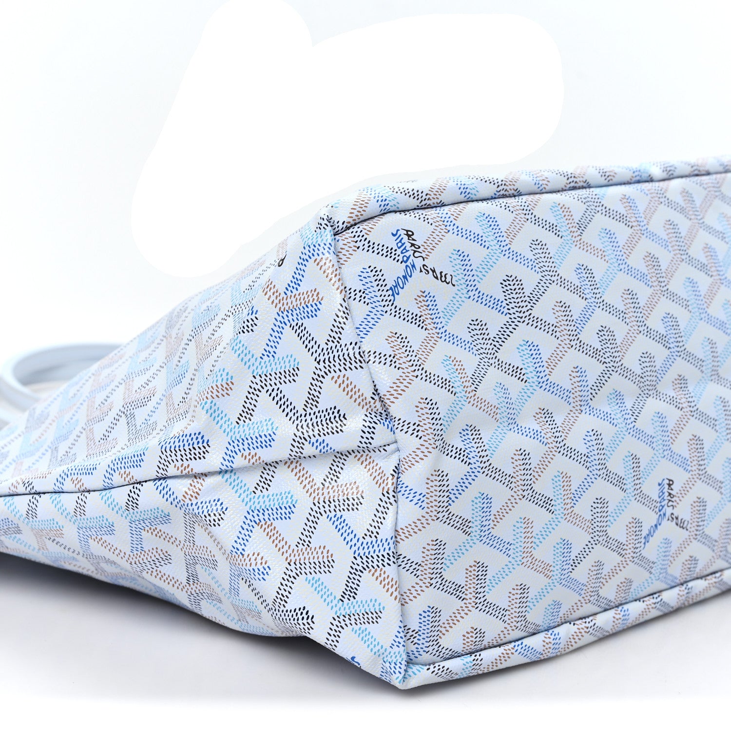 Goyard Goyardine Saint Louis PM Polar Blue 10 of 11