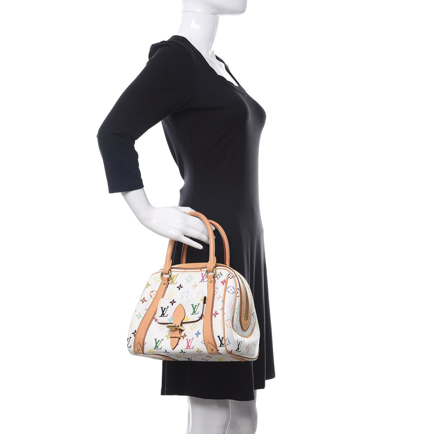 Monogram Multicolor Priscilla White