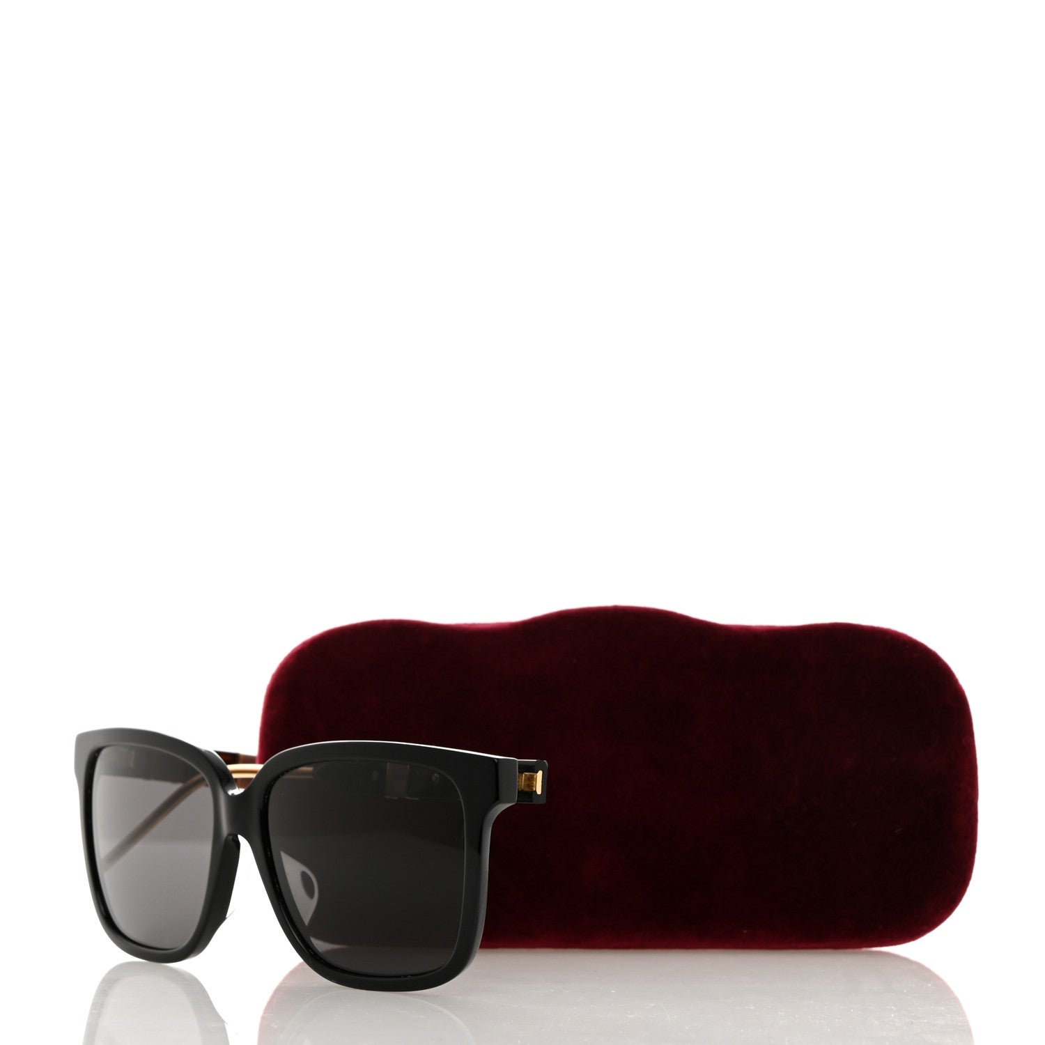 Gucci Acetate Square Sunglasses GG0599SA Black 7 of 7