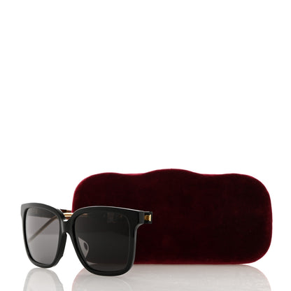 Gucci Acetate Square Sunglasses GG0599SA Black 7 of 7