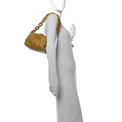Bottega Veneta Calfskin The Pouch Chain Teak 2 of 10