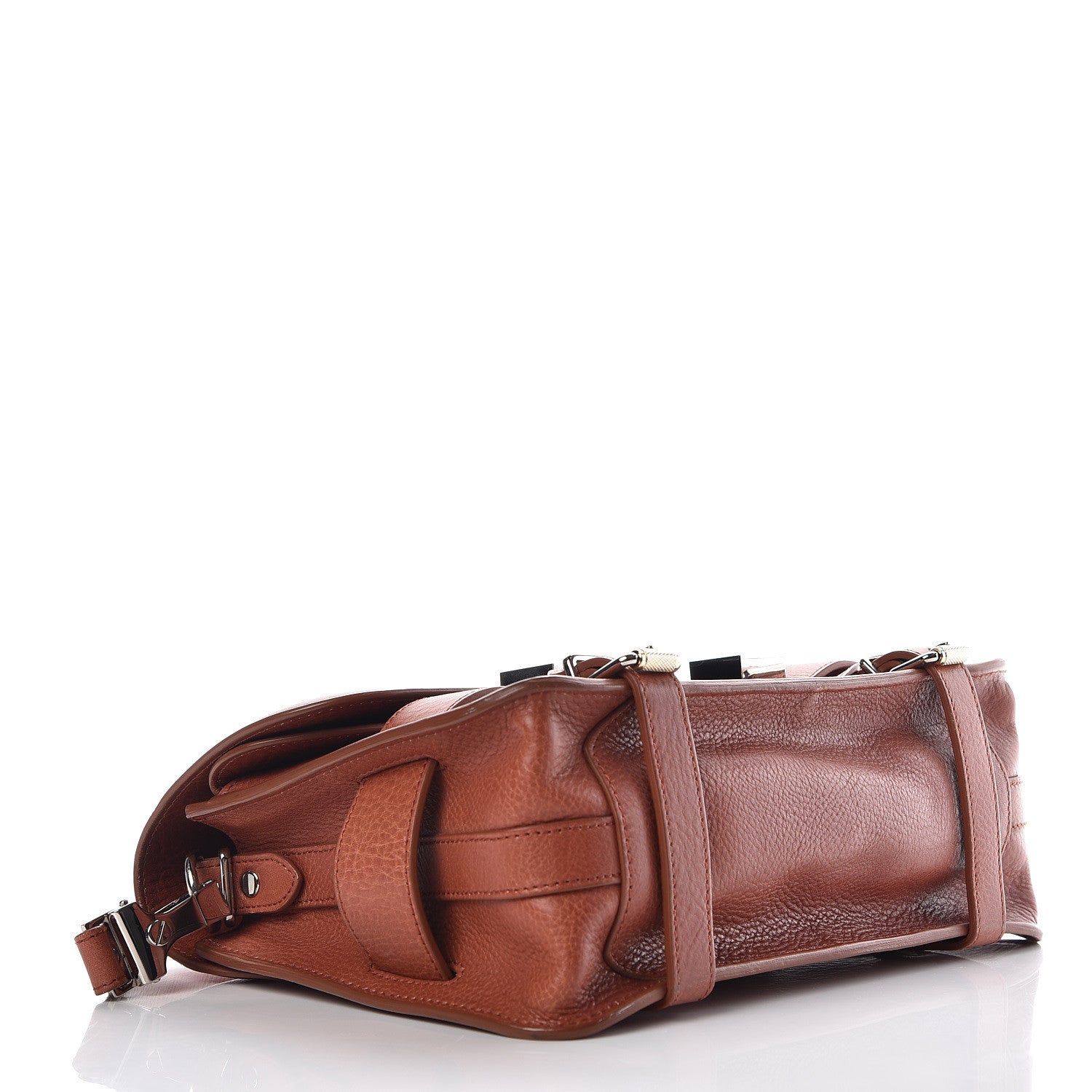 Proenza Schouler Calfskin PS11 Classic Shoulder Bag Saddle 4 of 14
