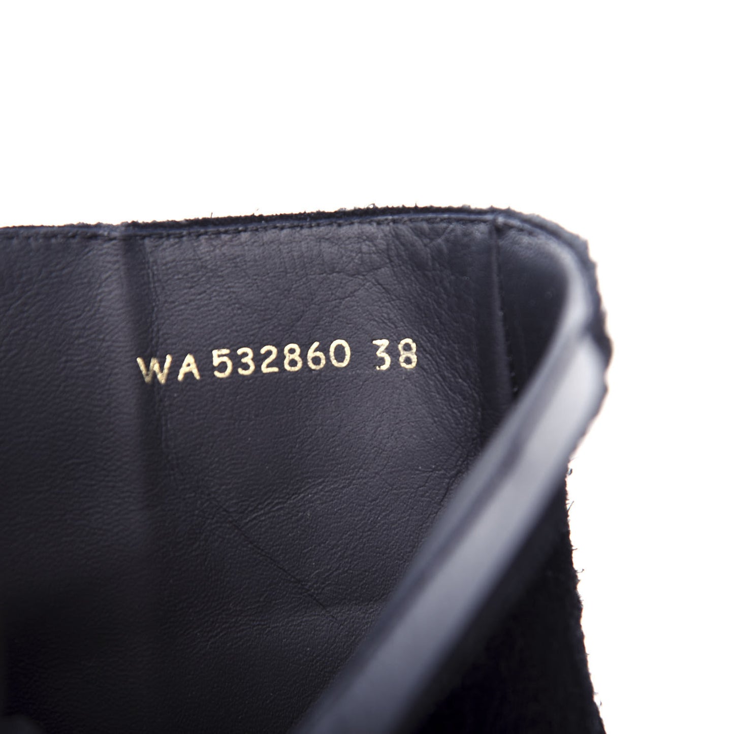 Suede Lukas Ankle Boots 38 Black