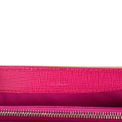 Fendi Vitello Elite Crystal Eye Monster Simply Continental Wallet Bellini Multicolor 6 of 8