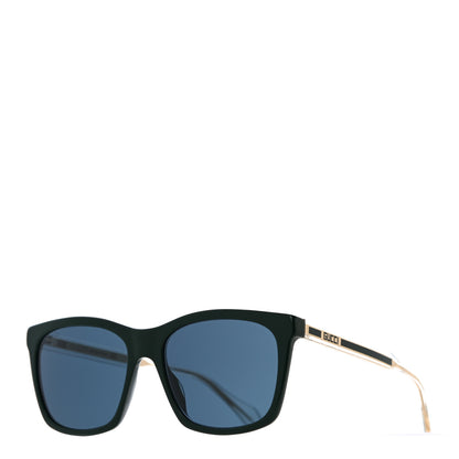 Gucci Acetate Square Frame Sunglasses GG0558S Green 1 of 7
