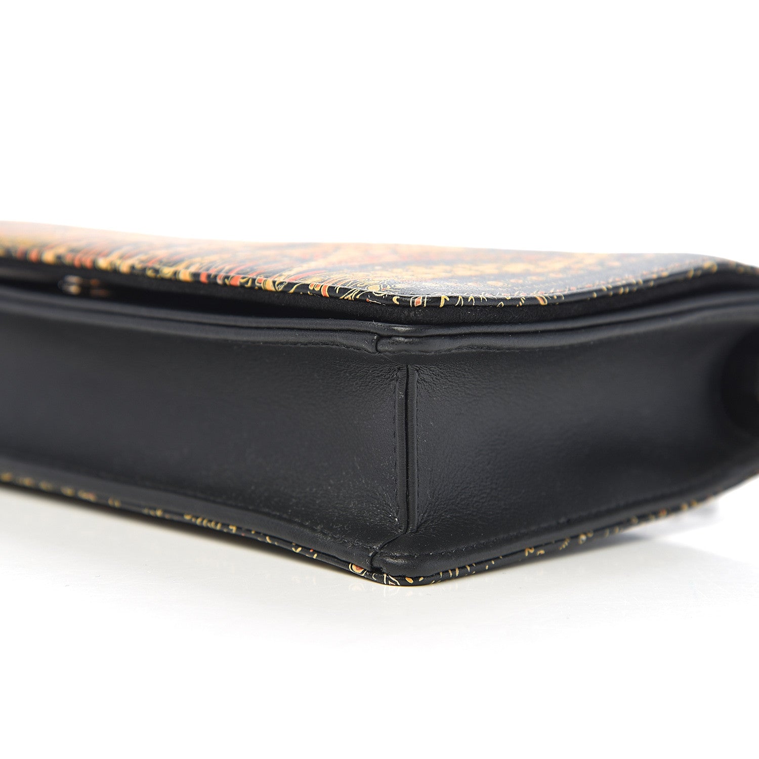 Christian Dior Printed Calfskin Animals Chain Pouch Brown Multicolor 7 of 10