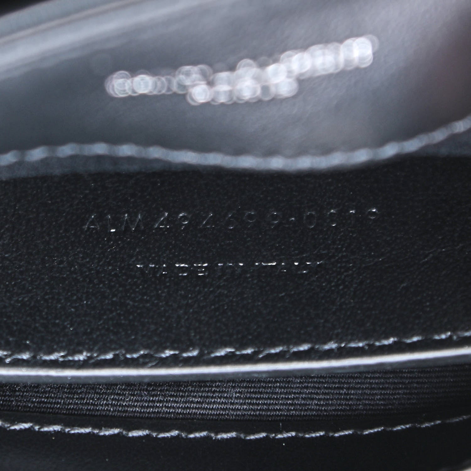 Saint Laurent Calfskin Y Quilted Monogram Small Loulou Chain Satchel Black 10 of 10