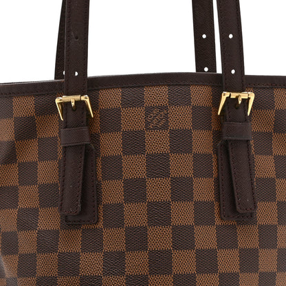 Louis Vuitton Damier Ebene Marais Bucket 23 9 of 11