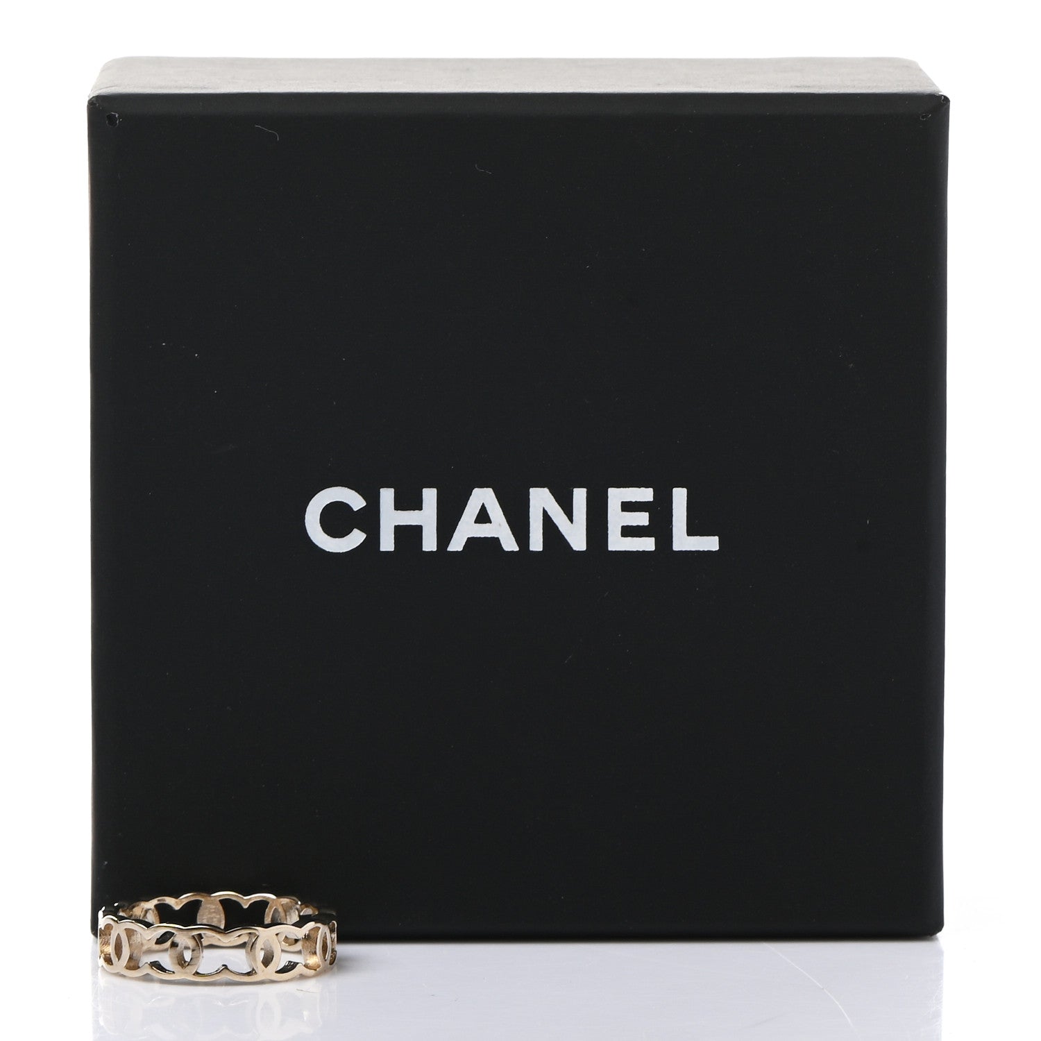 Chanel Metal CC Ring 6 52 Gold 5 of 5