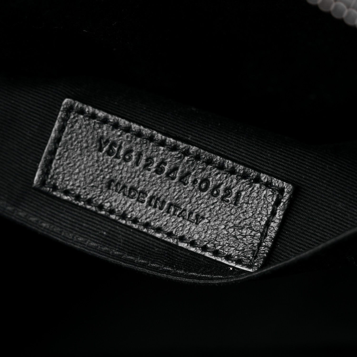 Saint Laurent Calfskin Matelasse Monogram Lou Camera Bag Asphalt 7 of 9