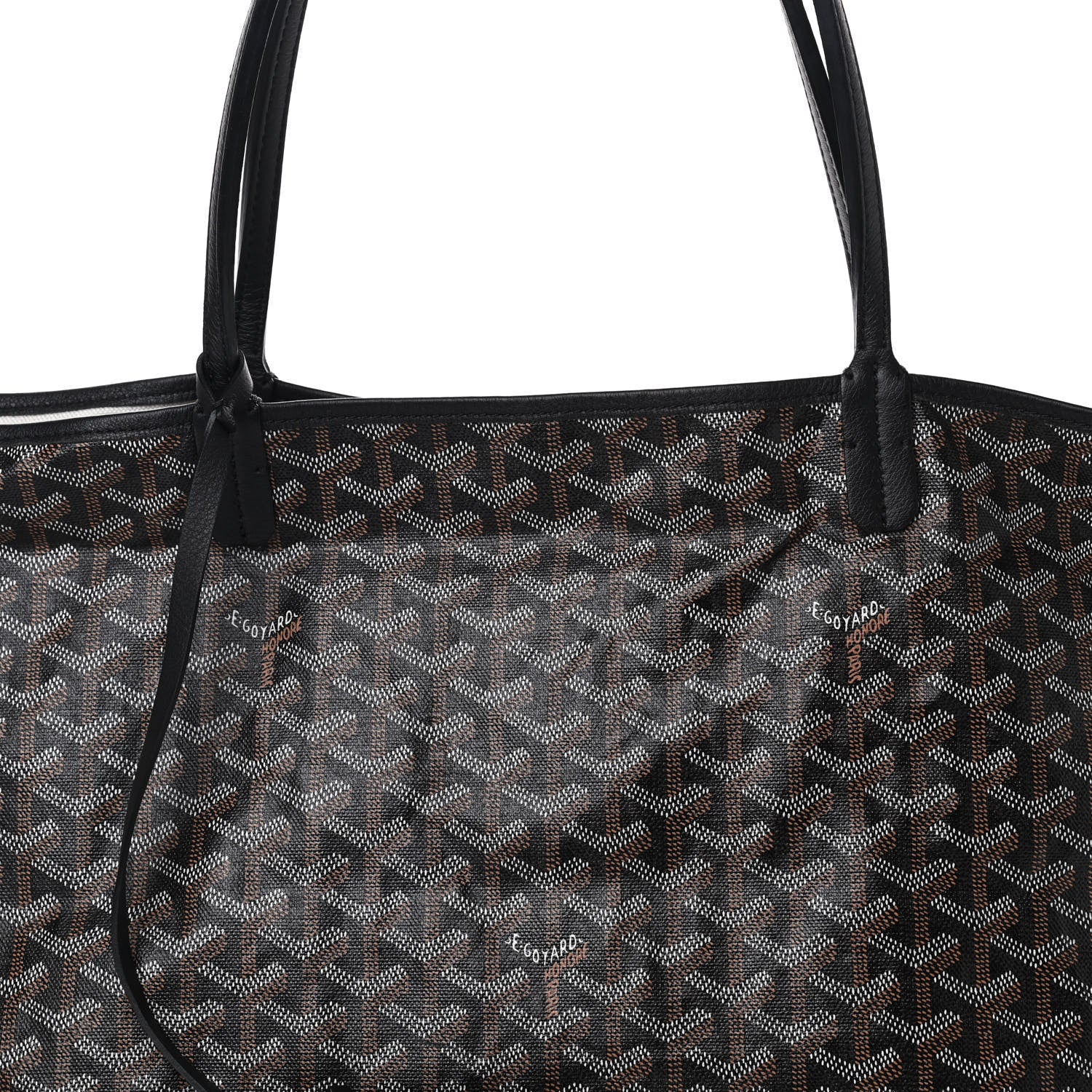 Goyard Goyardine Saint Louis GM Black 6 of 8
