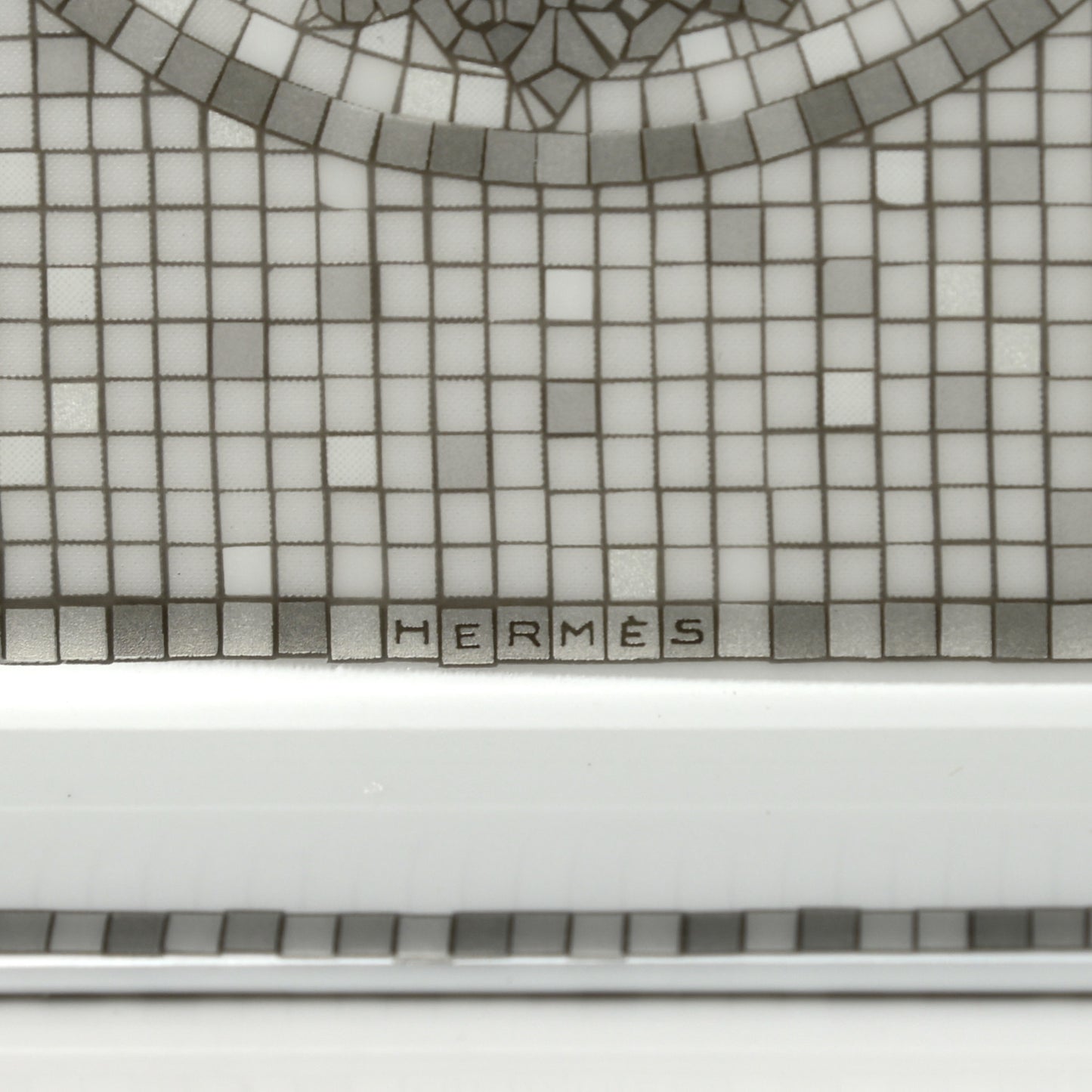 Porcelain Mosaique Au 24 Sushi Plate Platine