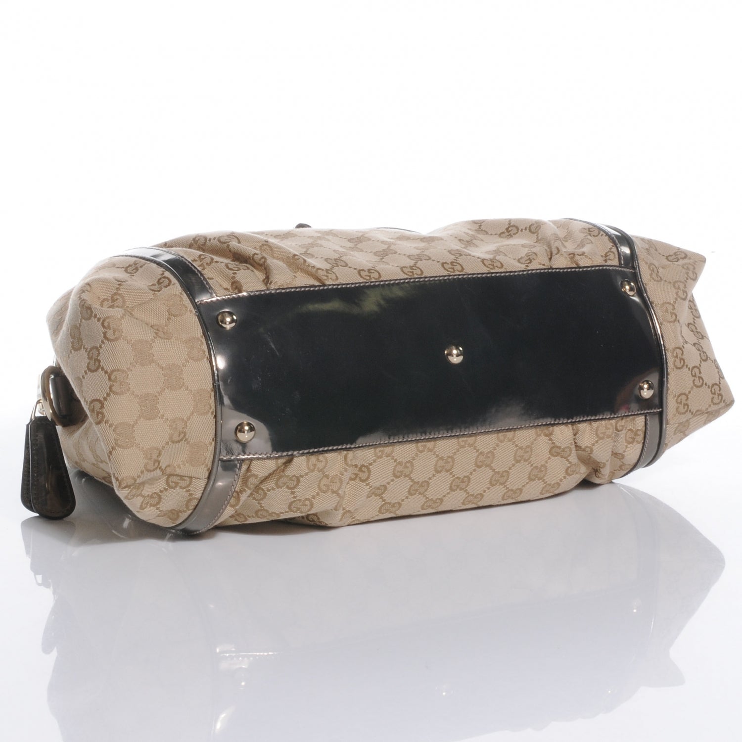 Gucci Monogram Pop Bamboo Large Top Handle Tote 4 of 9